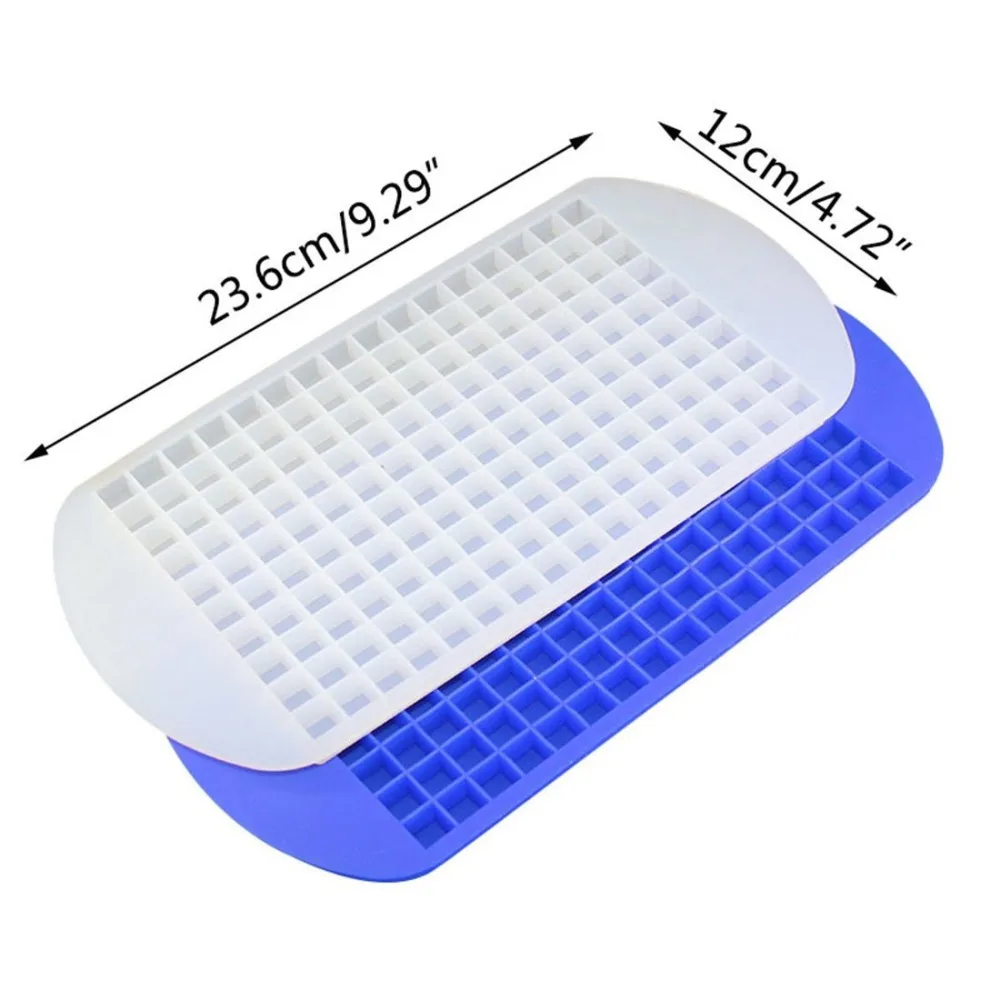 160 Grids Silicone Ice Cube Eco-Friendly Cavity Tray Mini Cubes Small Fruits Mold Maker |