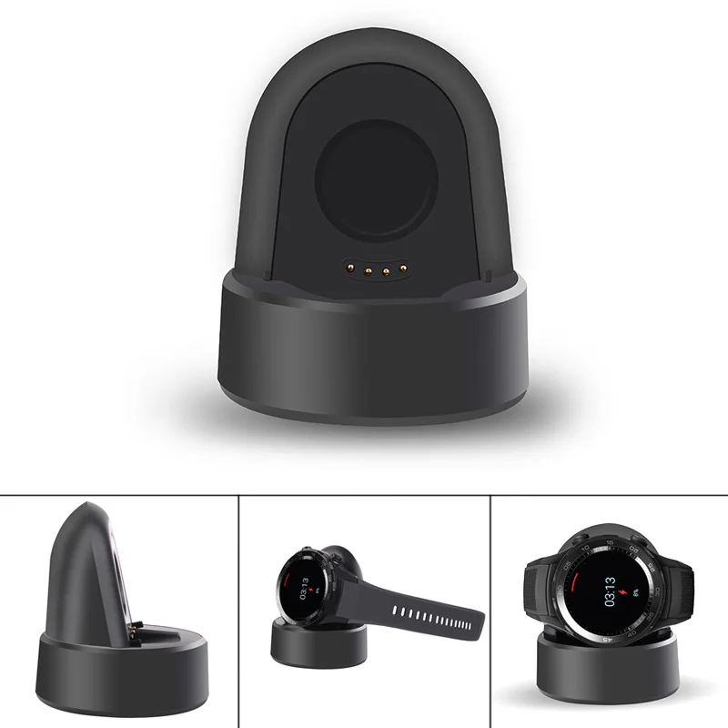 Зарядная док станция зарядное устройство беспроводной портативный Настольный прочный для Huawei Смарт часы 2