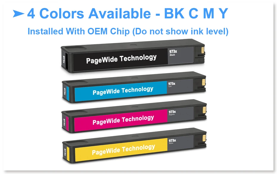 [Третьи вечерние бренды] для hp 973X 973XL Восстановленный картридж для hp PageWide Pro 352dw 452dn 452dw 377dw 477dn 477dw 577dw