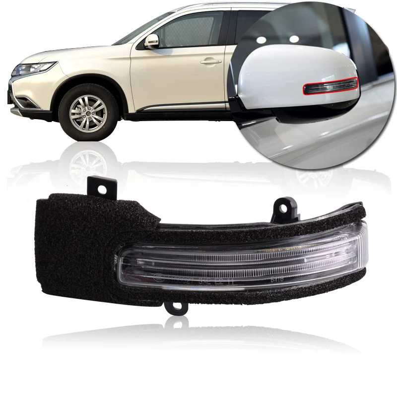 Светодиодный Боковой поворотник для зеркала заднего вида CAPQX Mitsubishi Outlander 2013 2015 2016