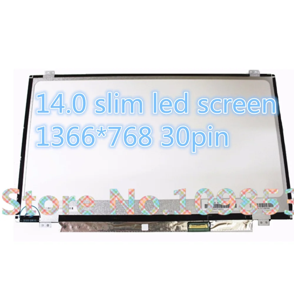 Slim Led Tela Lcd Nt140whm-n31 N140bge-ea1 E33 Eba B140xtn03.2 Lp140whu Tpa1 Tpb1 Tpc1 Ltn140at35 M140nwr4 14.0