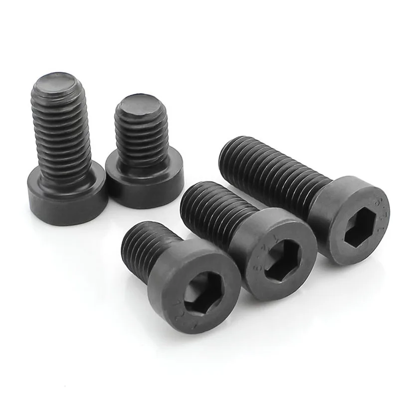 2PCS-M8 12.9 Grade Alloy Steel Thin Head Hexagonal Screws DIN7984 Short Bolts M8*10/12/16/20/25/30 | Обустройство дома