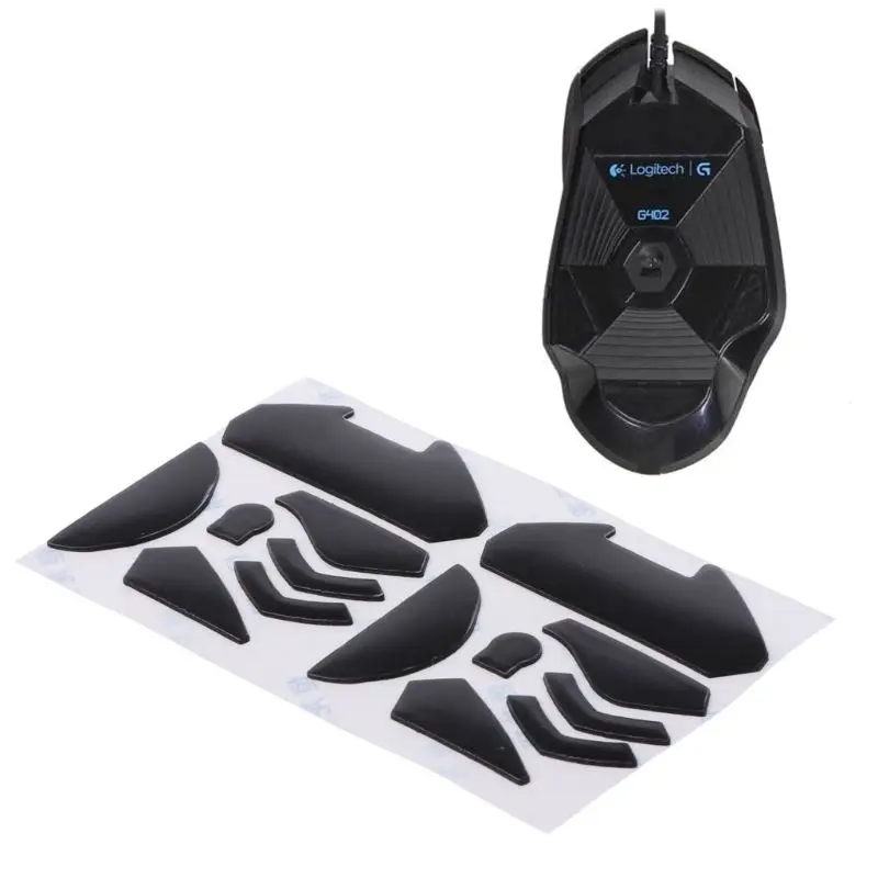 2 комплекта 0 6 мм наклейки для коньки мыши s Pad игровой logitech G402 Горячая новинка