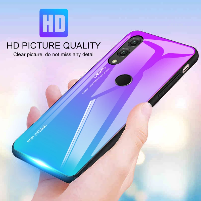 Чехол для Huawei p20 lite чехол из закаленного стекла pro plus mate p smart nova 3 защитный honer 10 9 8 7a