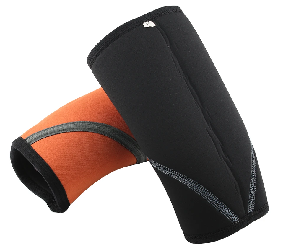 Vigor power Gear 7 мм наколенники поддерживающие силовые спортивные Тяжелая атлетика сильные SBR наколенники для фитнеса Кроссфит