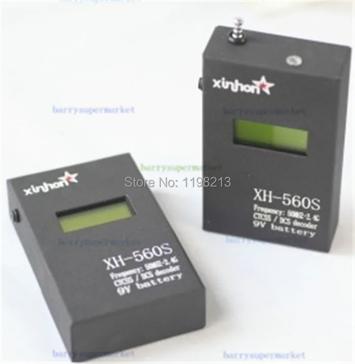 Новый металлический чехол иди и болтай Walkie Talkie “иди XH 560S частотомер с CTCSS/DCS