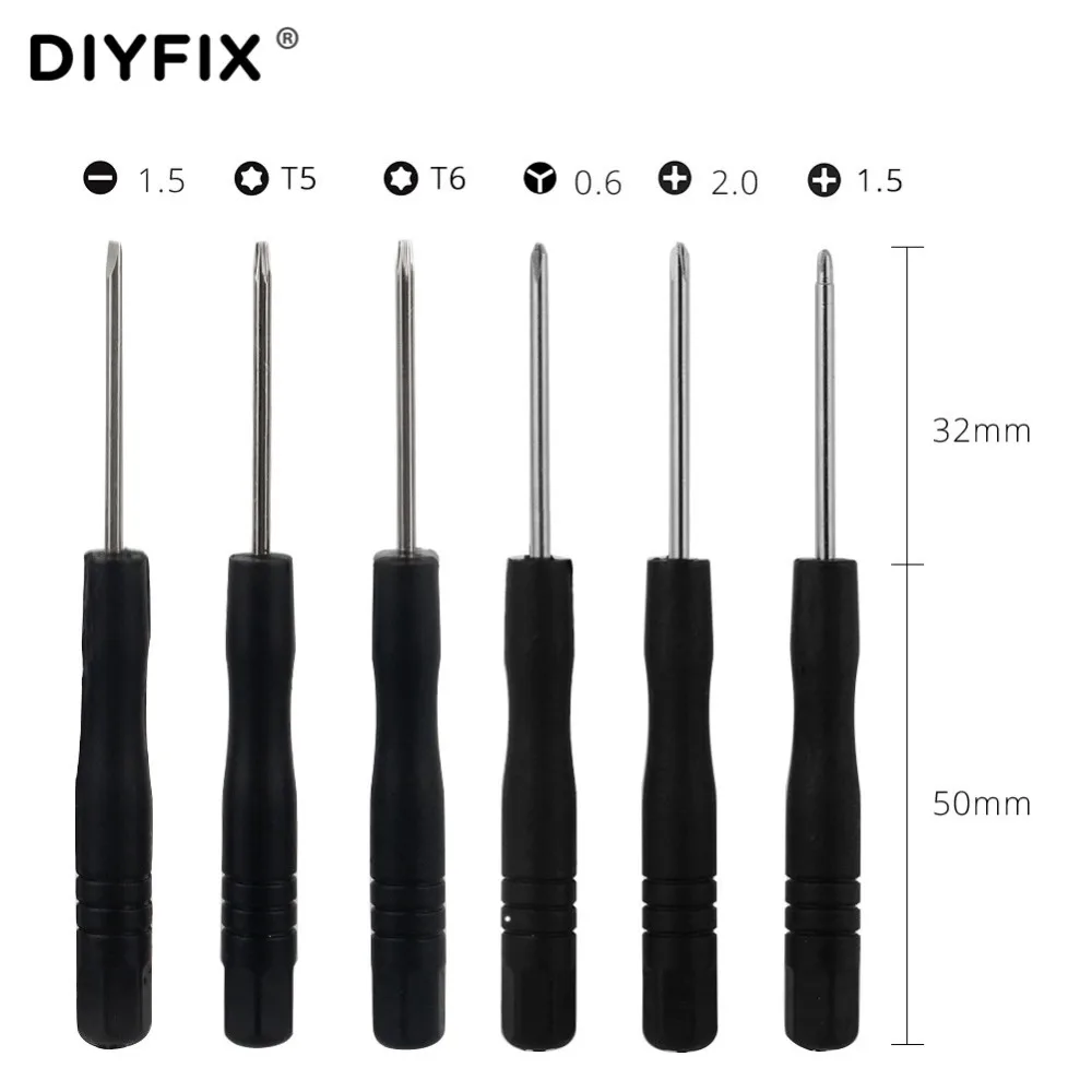 DIYFIX отвертка для смартфона 22 в 1 металлические инструменты открытия разборка