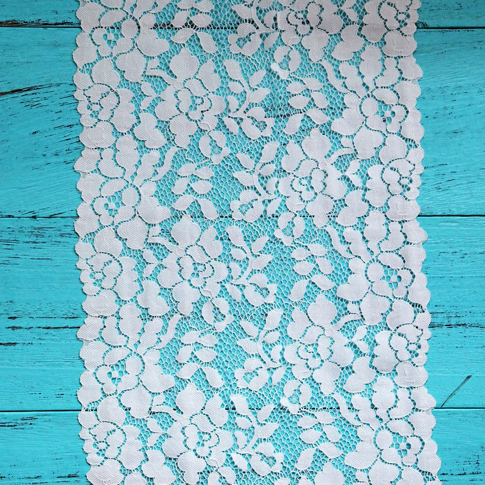 Кремово-белые весенние кружевные подвязки шириной 23 5 см | Дом и сад