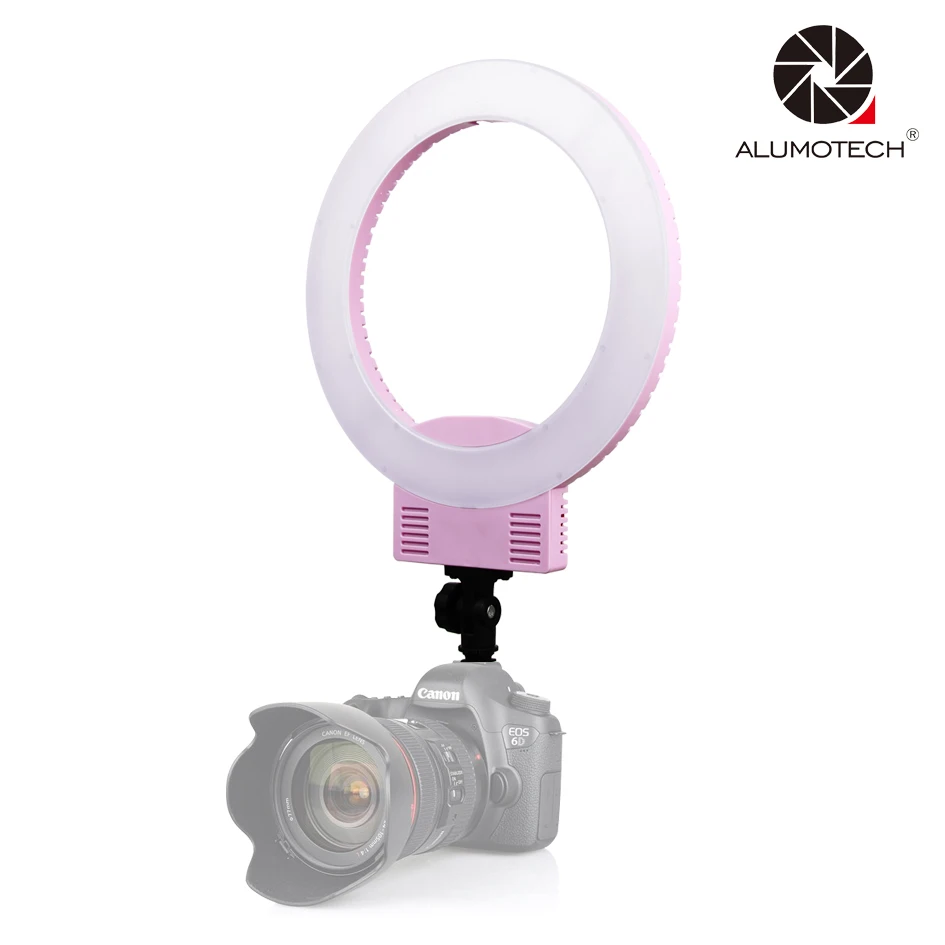 Светодиодное кольцо ALUMOTECH 12 дюймов 3200 5600 к 36 Вт|led light for camera|light cameraled video |