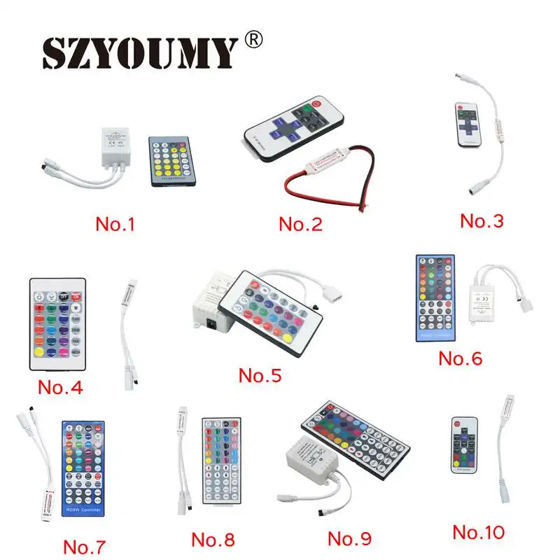 Светодиодная лента от szyoumy Light Mini 11/17/24/40/44 Key IR удаленный беспроводной контроллер