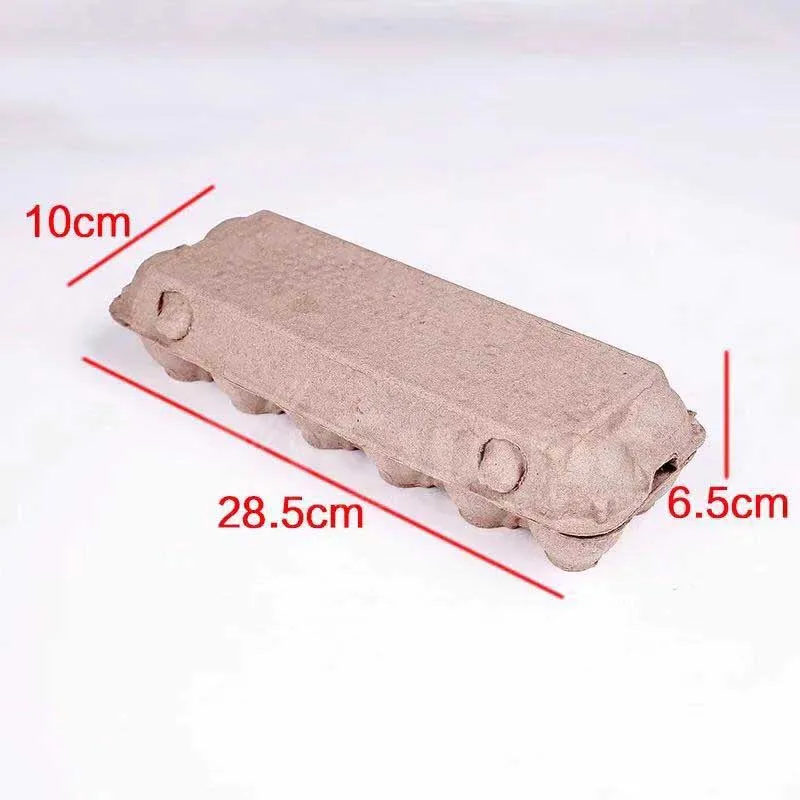 12 Egg Cartons Коробки для куриных яиц, переработанных материалов, оптом, дешевые пустые коробки для яиц, 12 коробок для яиц - Цвет: 12 Egg Cartons