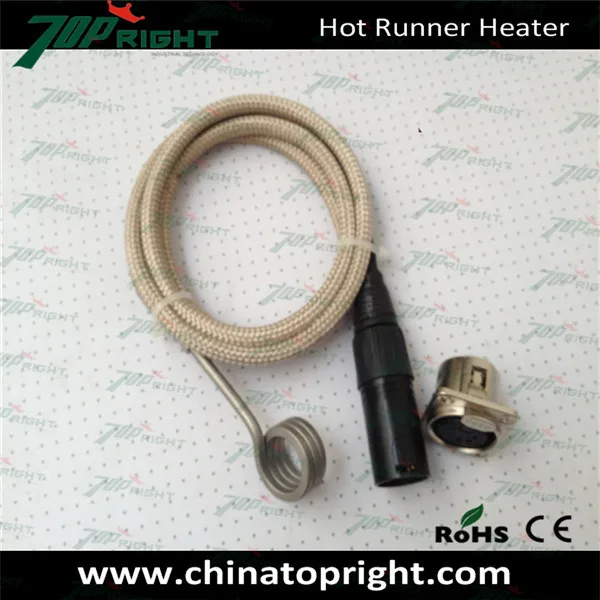Нагреватель катушки Enail hot runner с 5 контактным разъемом xlr ID 16x120 мм 250 В Вт|heater heater|heater