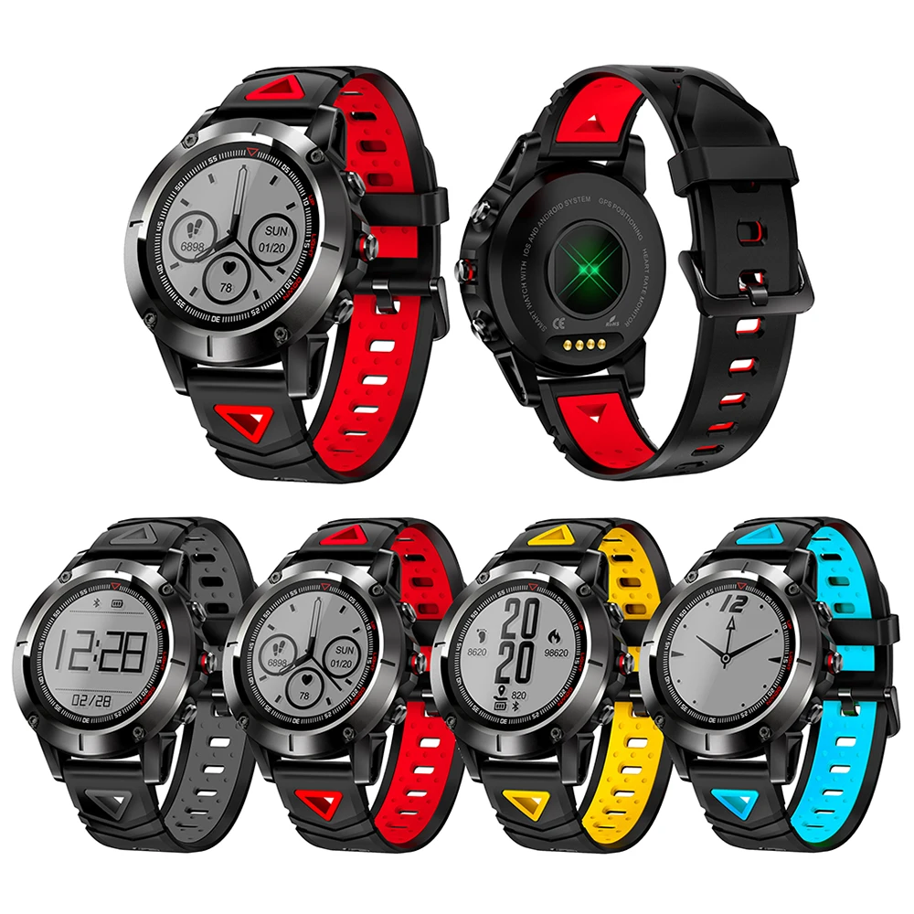 2018 G01 GPS Smart Watch Men IP68 Waterproof Blood Pressure Bluetooth Wristwatch Sports Compass Smartwatch for Android IOS | Электроника