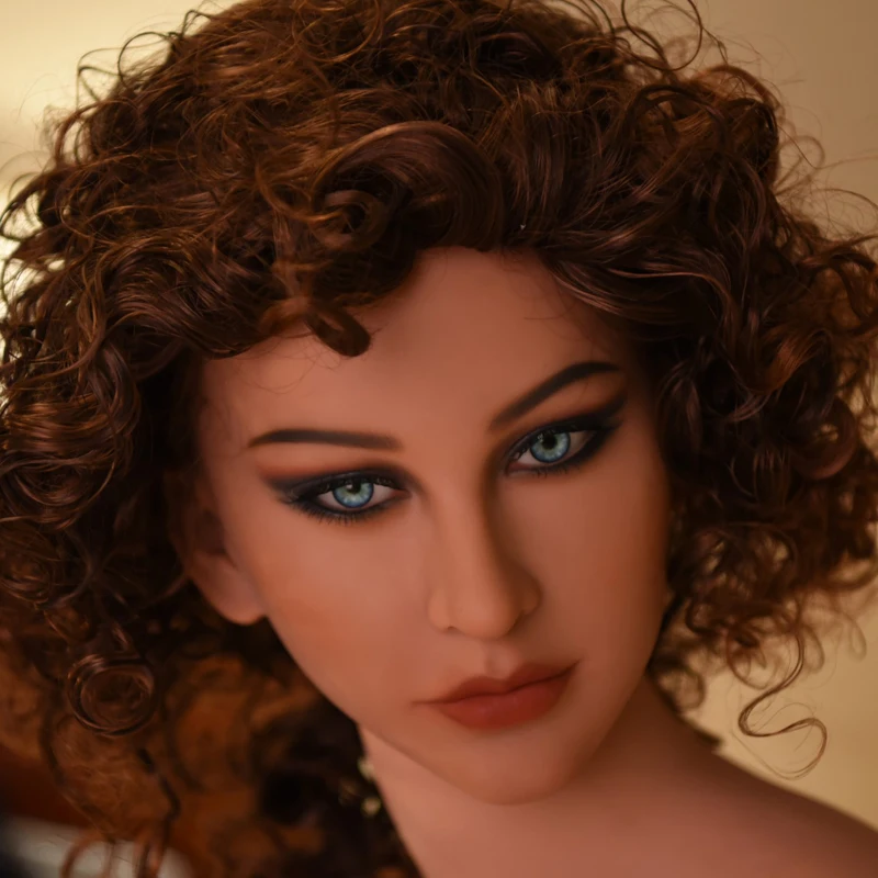 WMDOLL 210 # Кукла для орального секса головы жуткая Реалистичная Силиконовая секс