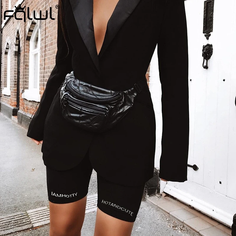 FQLWL велосипедные шорты с высокой талией надписью женские летние цвета хаки для