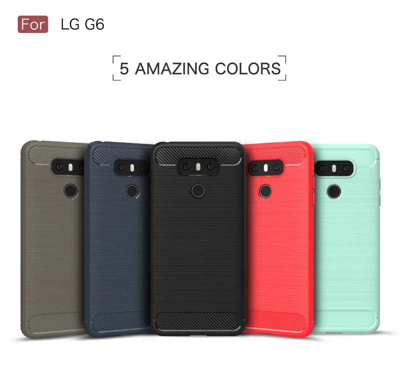 50 шт./лот волочильные Мягкий силиконовый чехол для LG G6|case for lg|case forcase case |