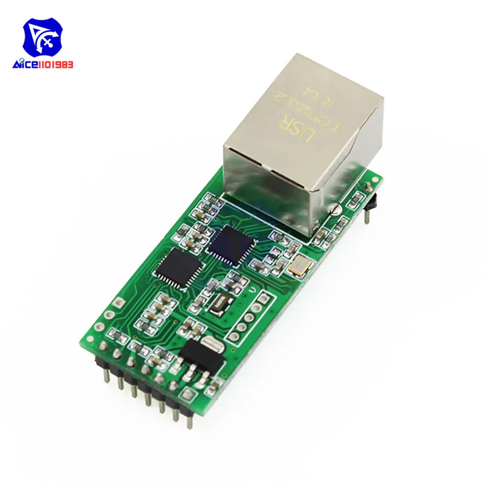 Ethernet модуль сетевой последовательный порт RJ45 в ttl сетевой порт USR-TCP232-T2 конвертер применяется к 232/485 интерфейсам IOT