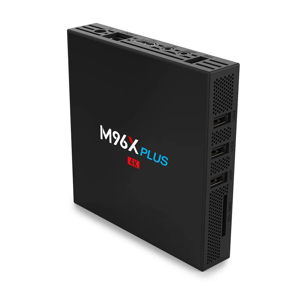 M96X плюс ТВ BOX Andriod 7 1 64 бит Amlogic S912 2 GB 16 4G + 5G BT4.0 Wi-Fi 1000 Мбит Восьмиядерный Smart Set top Box