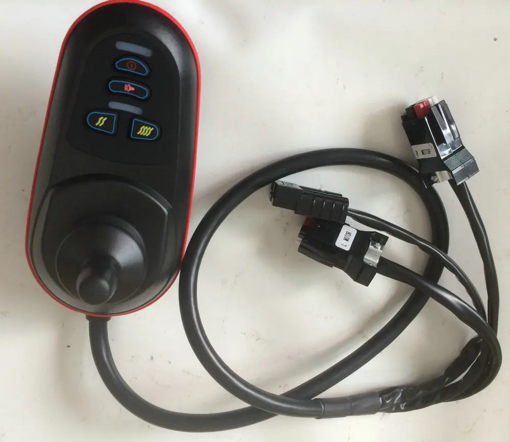 24v50A щеточный контроллер и ручка управления Джойстик с USB зарядным портом для электрического скутера инвалидной коляски подвижность Забавный автомобиль часть