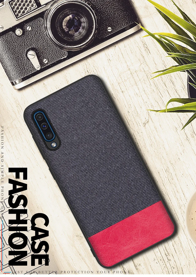 Hadinas тканевый чехол для телефона для samsung Galaxy A50 A505 50 задняя крышка для samsung Galaxy A30 чехол 30 A20 A40 A50 A60 A70