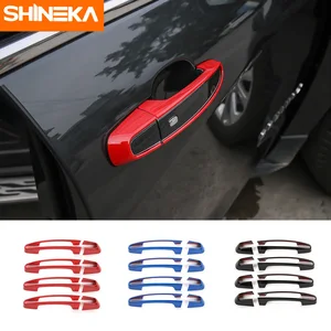 SHINEKA автомобильный Стайлинг наружная дверная ручка декоративная наклейка ручки Накладка для Chevrolet Equinox 2017