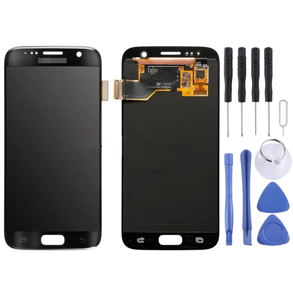 Оригинальный ЖК дисплей + сенсорная панель iPartsBuy для Galaxy S7 / G9300 G930F G930A G930V G930FG 930FD