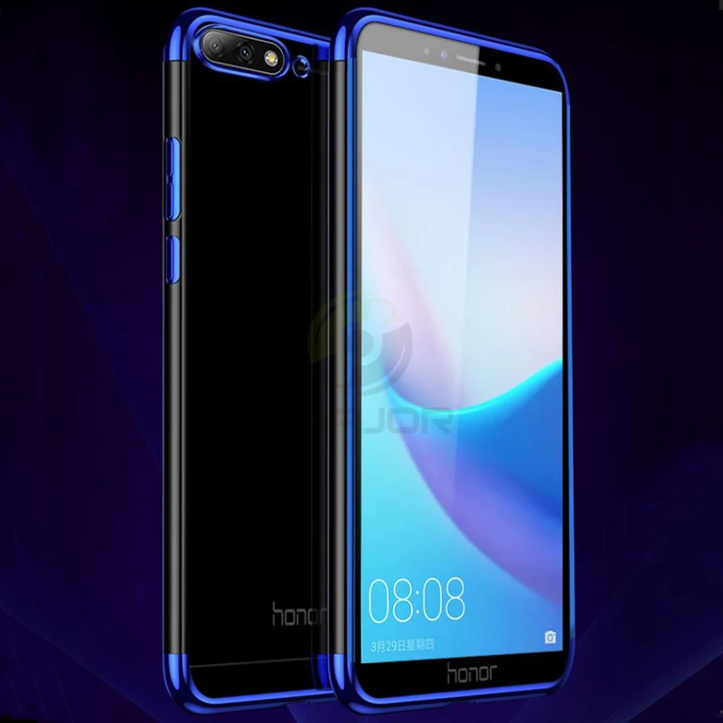 TPU чехол для Honor 7A прозрачный покрытие силиконовый защитный бампер huawei Y6 2018 честь 5