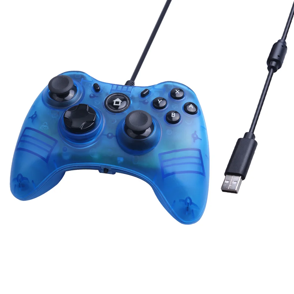 Игровой контроллер Joypad USB проводной джойстик для XBOX 360 компьютерный ноутбук