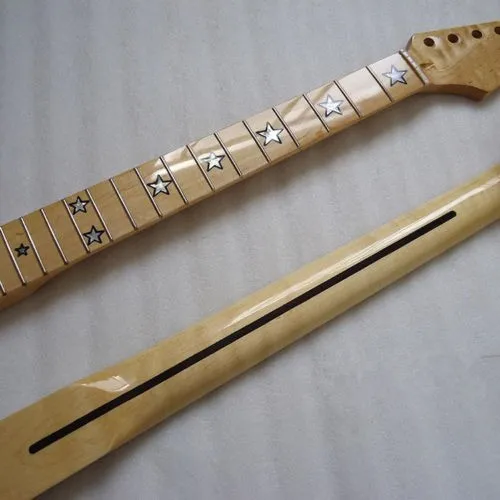 Новый Кленовый 22 лад гриф гитары Полировка Для ST Stratocaster запчасти для ремонта |