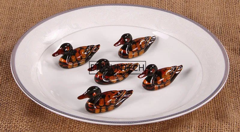 Lovely Duck Shaped Resin Chopsticks Holder Yuanyang Rest For Wedding Party Decoration 300pcs | Дом и сад