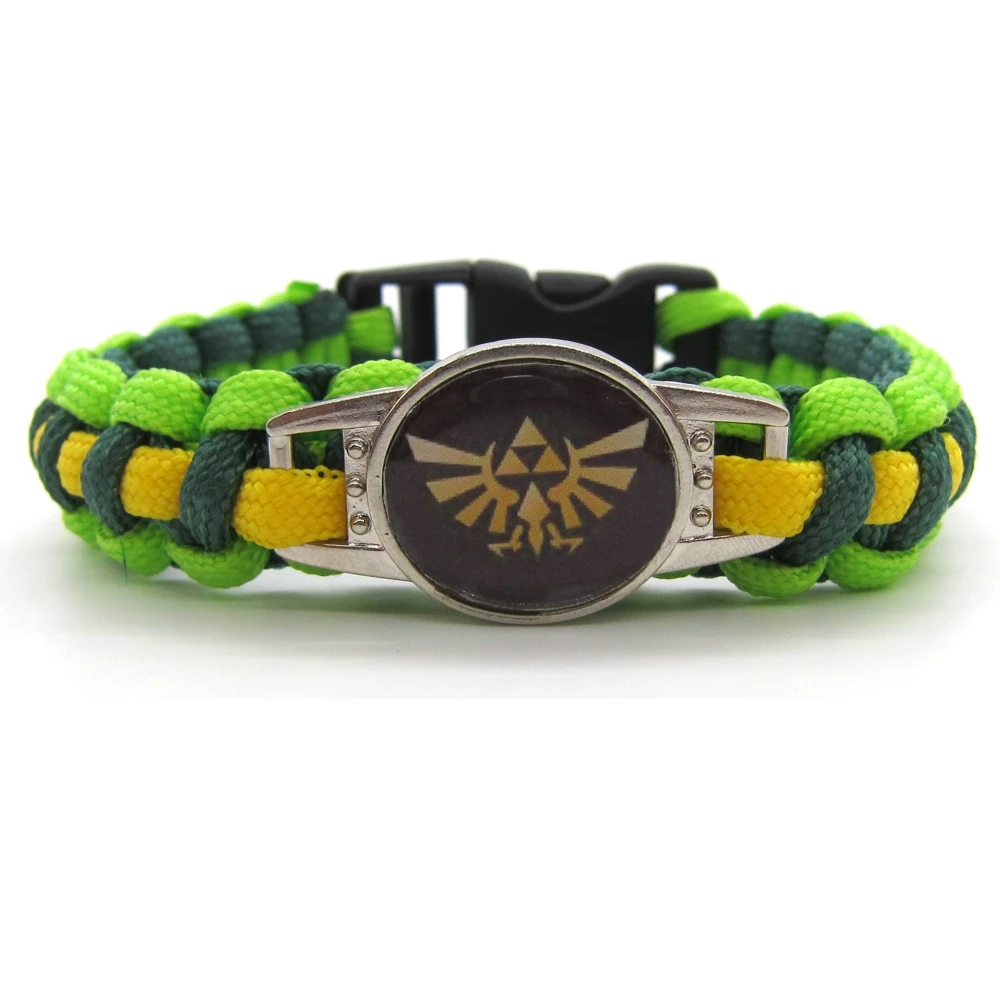 Легенда о Зельде: Дыхание Дикого Паракорда браслеты Горячая игра веревка цепочка