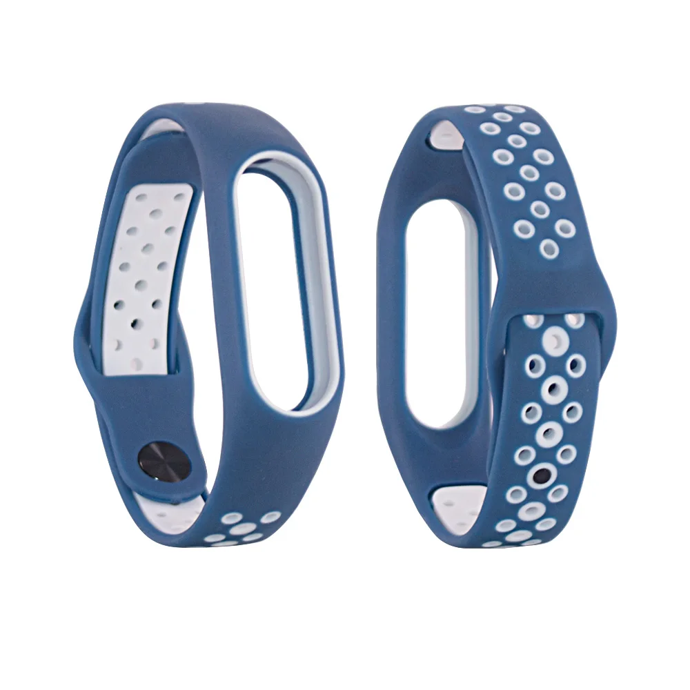 Ремешок-браслет для Xiaomi Mi Band 2 сменный силиконовый ремешок часов спортивные