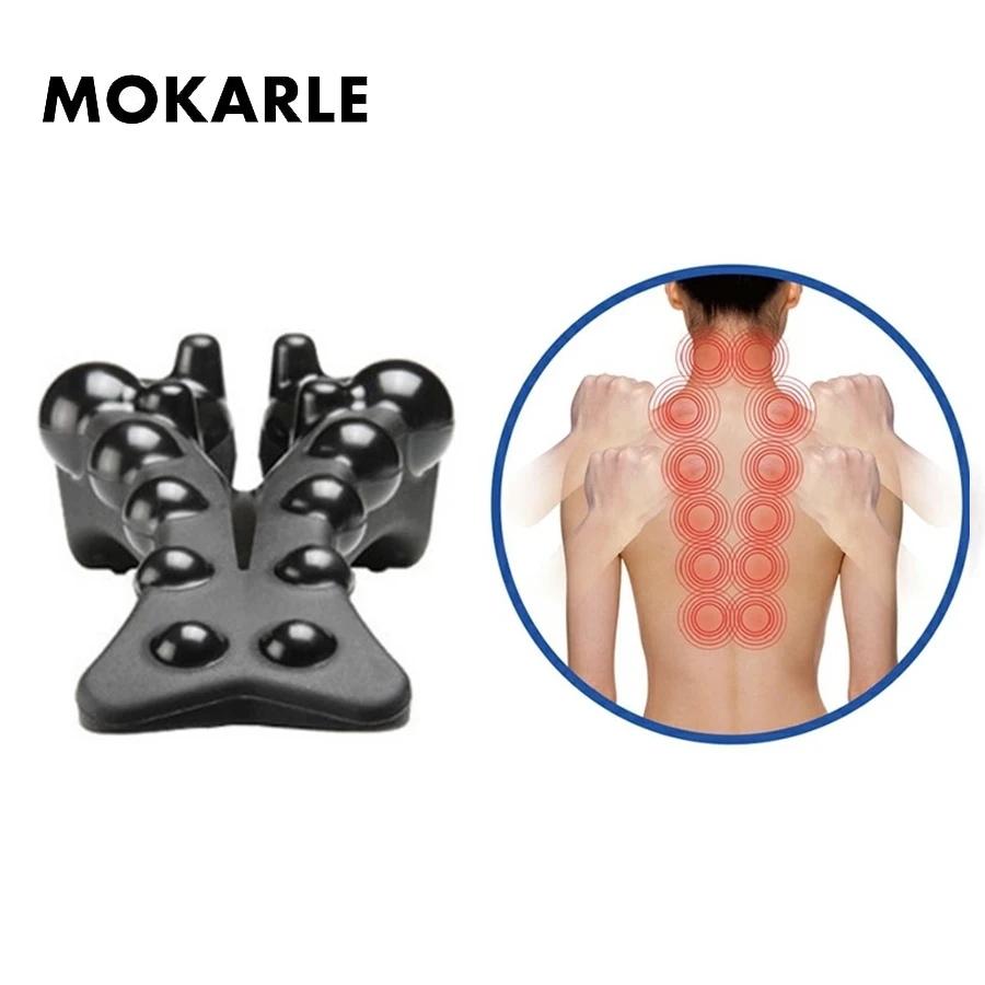 

Waist Spine Relax Back Massage Board Brace Back Stretching Device Correct Cervical Vertebra Lumbar Traction Posture Corrector