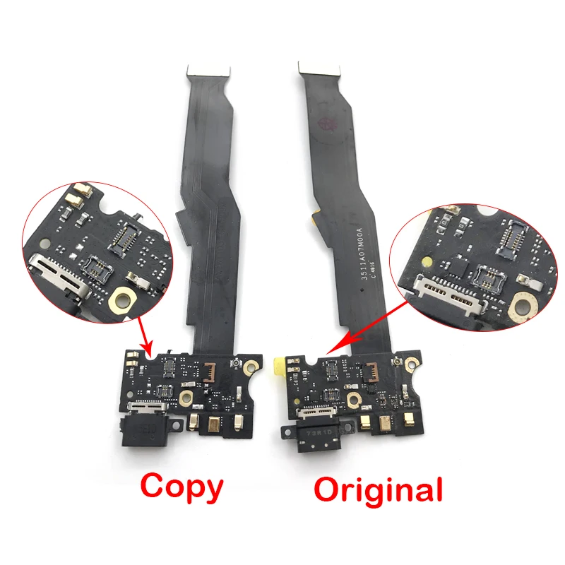 Оригинальный Новый USB разъем для зарядки док станции гибкий кабель с микрофоном