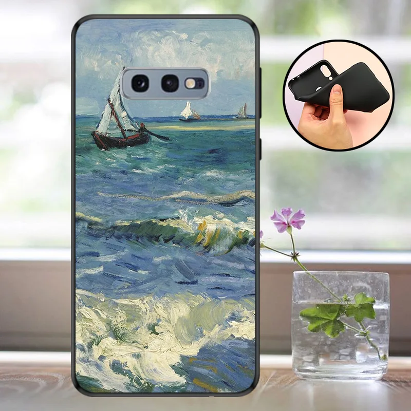FGL Чехол для samsung Galaxy S10E чехол s силиконовый матовый чехол Galaxy S10E задняя крышка для Funda samsung S10E S 10E чехол для телефона бампер - Цвет: FGL