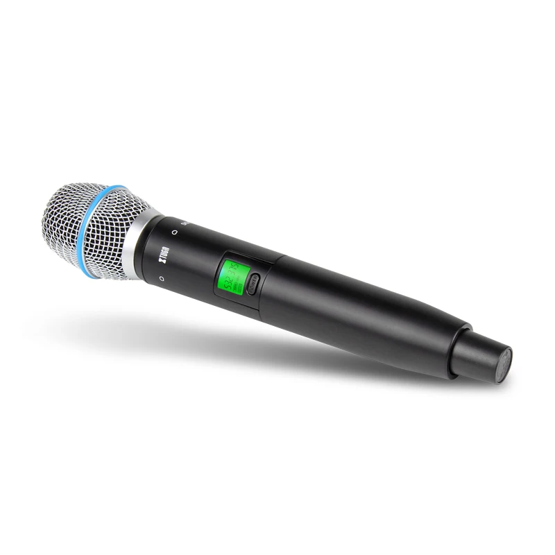 XTUGA SKM2000 UHF Беспроводные микрофоны с экраном расстояние 2 канала гарнитура Mic