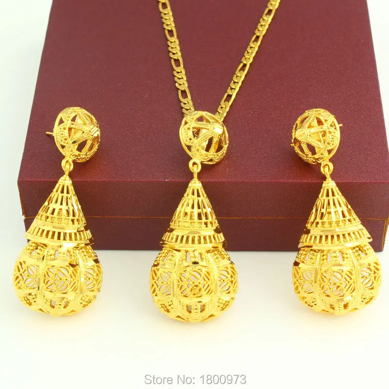 Новый Ювелирный Комплект Adixyn из твида серьги/ожерелье/подвеска золотистого