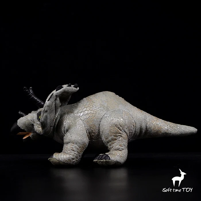 Rare Triceratops Doll Toy Real Life Plush Stuffed Animals Dinosaur Dolls Toys for Boys Holiday Gifts | Игрушки и хобби