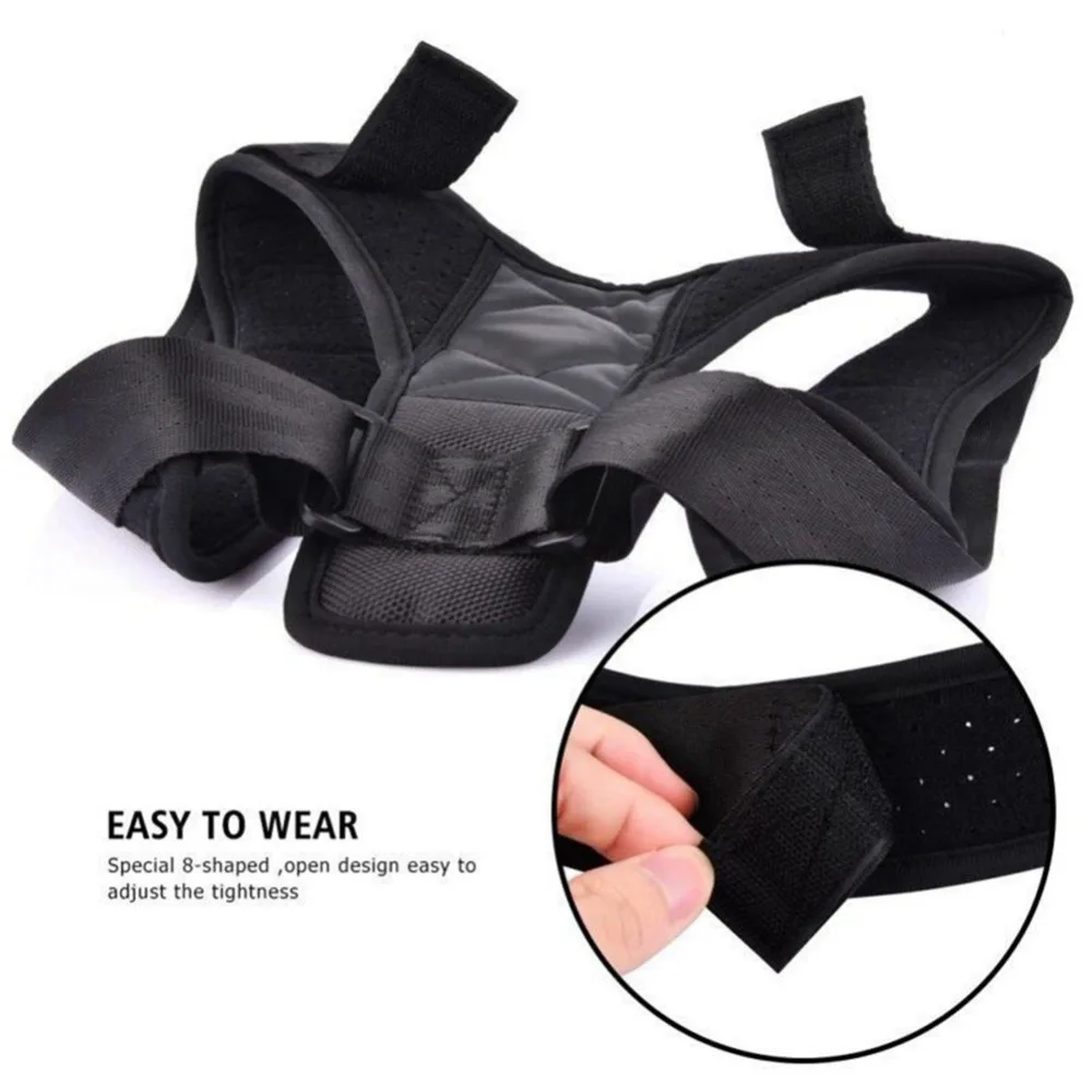 Back Posture Corrector Women Men Prevent Slouching Relieve Pain Posture Straps Clavicle Support Brace Drop Shipping Body Shapers