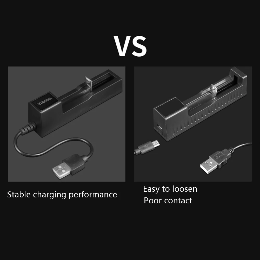USB Универсальный 18650 зарядное устройство перезаряжаемые для 26650/18500/литий-ионный аккумулятор