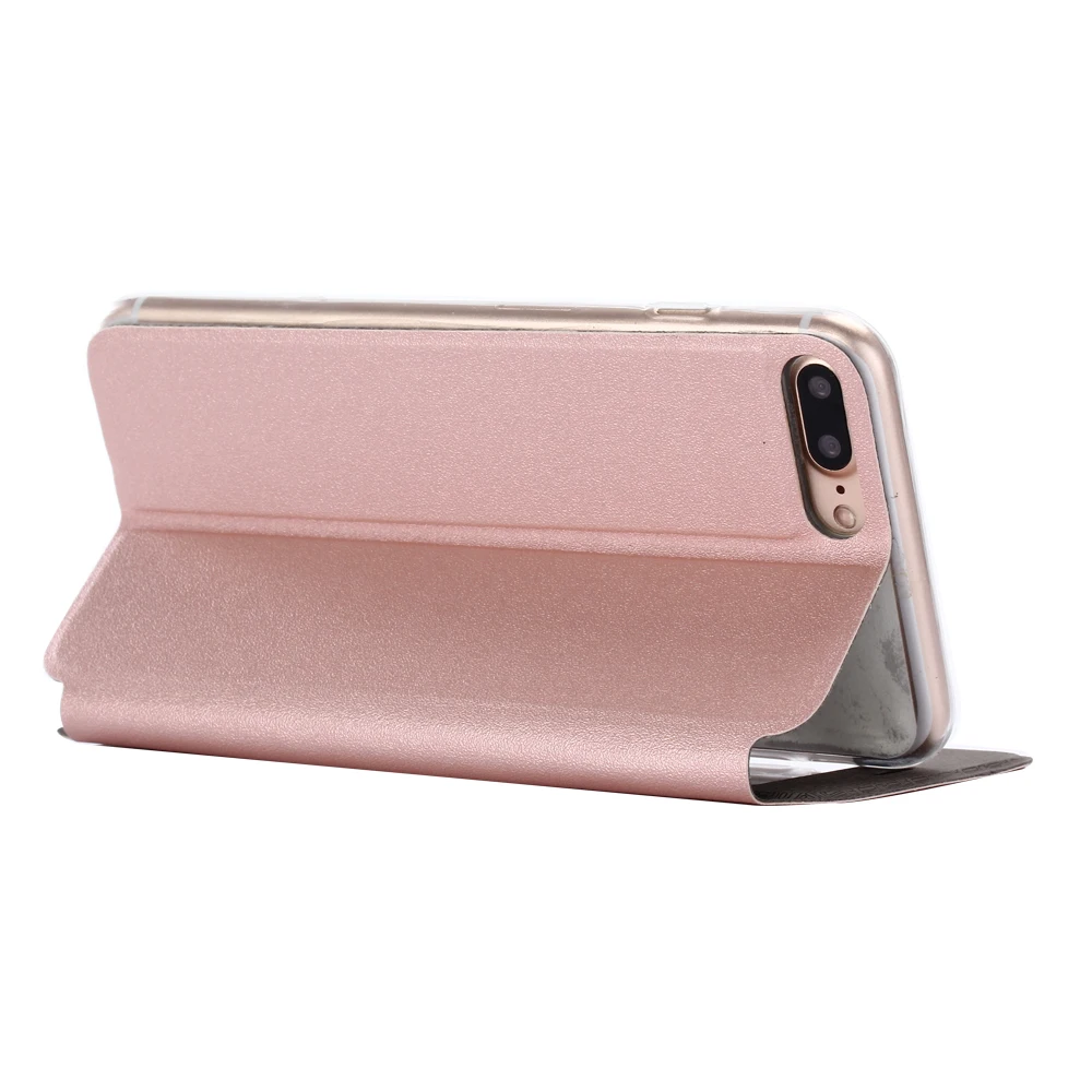 Горячая Роскошный умный сенсорный тонкий флип чехол с подставкой для iPhone 5 5S 6 7 8