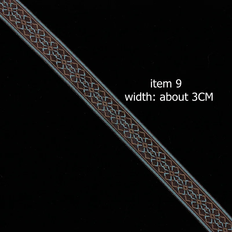 item 9--width 3cm Широкая занавеска кружевная лента вышивка кружевная ткань скатерть ручной работы Подушка Диван домашний текстиль аксессуары кружева планки лента кружево - Цвет: item 9--width 3cm