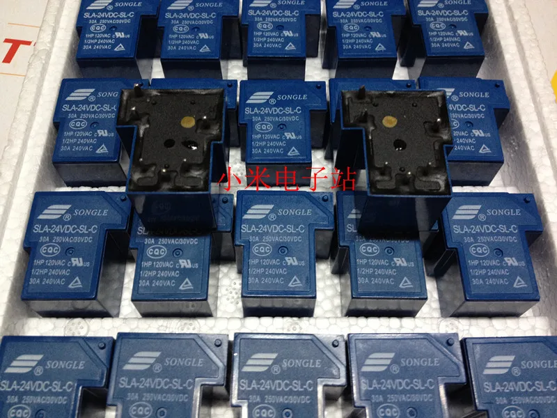 SLA 24VDC SL C T90 30A 250VAC 6 футов JQX 105F 1| |
