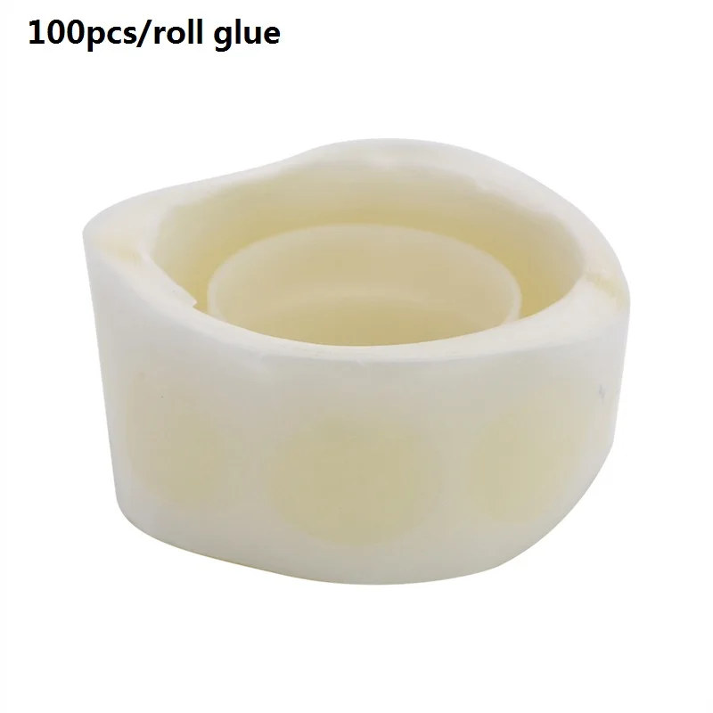 100pcs glue 7 трубок подставка для воздушных шаров держатель колонна конфетти аксессуары для воздушного шара детский душ Дети День рождения Свадьба украшения DIY Поставки - Цвет: 100pcs glue