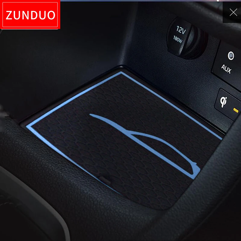 ZUNDUO анти-скольжения ворота Слот чашка площадку для Hyundai I30 N 2017 - 2018 Elantra GT коврик