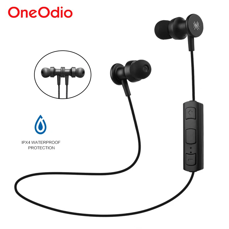 Беспроводные наушники Oneodio стерео спортивные вкладыши Bluetooth 4 1 гарнитура с