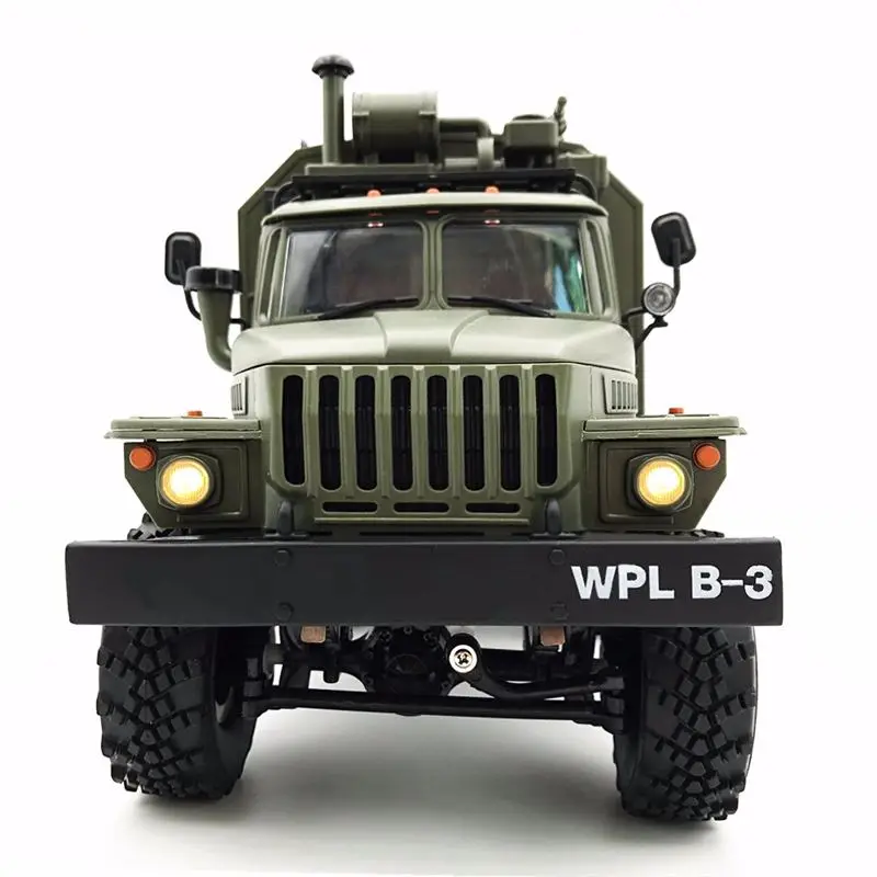 WPL B36 Урал 1/16 2,4 г 6WD RC грузовик военный автомобиль Рок Гусеничный Коммуникационный автомобиль RTR игрушка авто армейские грузовики мальчик
