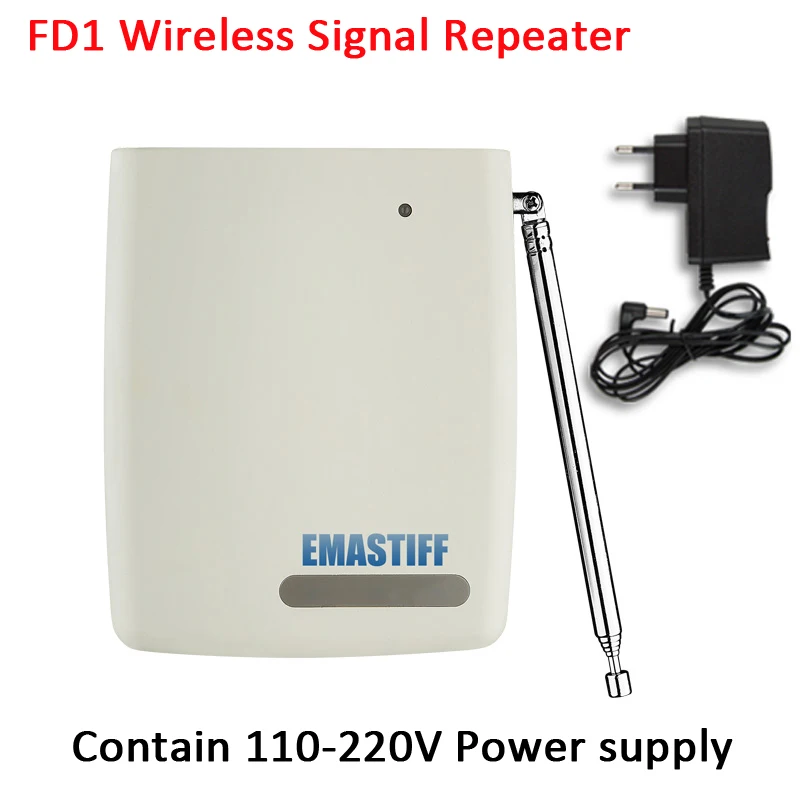 Signal Repeater DIY Полная дверь PIR дым аксессуары для нашей новой W2B WIFI домашней безопасности GSM сигнализация беспроводная видео IP камера монитор - Цвет: Signal Repeater