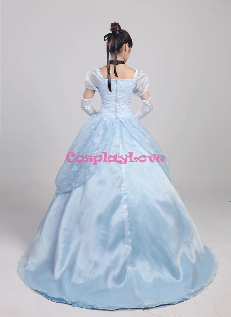 CosplayLove изготовленное на заказ платье Золушки принцессы косплей костюм для