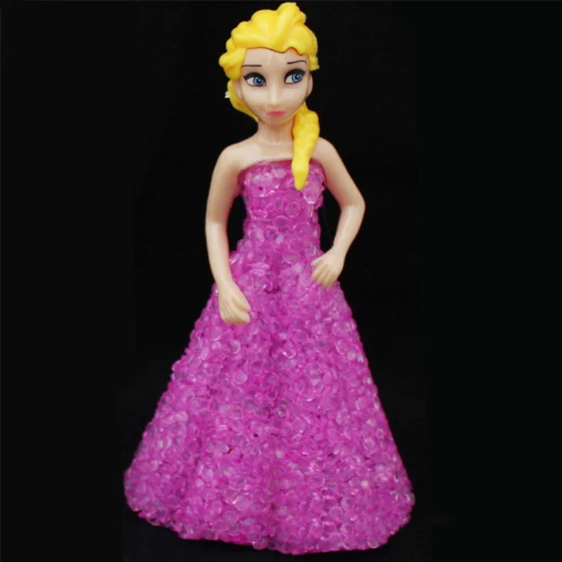 

Anna Elsa Toys Dolles Ice Snow Queen 7 LED Color Baby Dolles light Toys For Girls Baby Dolles Toys For Girls